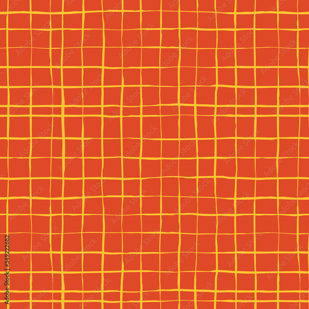 Ink hand drawn lines vector seamless patterns. Hand drawn vector ink ...