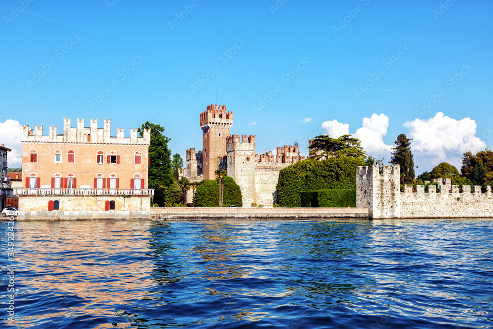 Image taken in Sirmione, Italy, Garda lake, view from lake