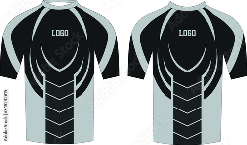 Men Compression Shirts Custom Design Mock ups Templates vector 