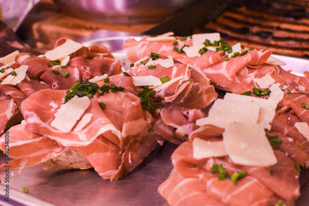 Fresh Food Buffet Brunch Catering Dining Eating Party Sharing Concept Fresh Food Buffet Brunch Catering Dining Eating Party Sharing Concept