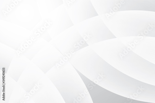 Abstract geometric white and gray color background. Vector, illustration.