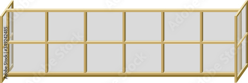 Partition design to install inside the office