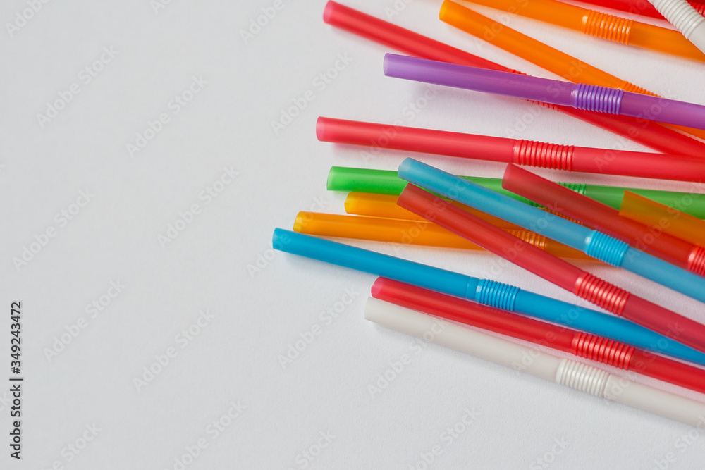 different colors of tubes on white background
different colors of tubes on white background