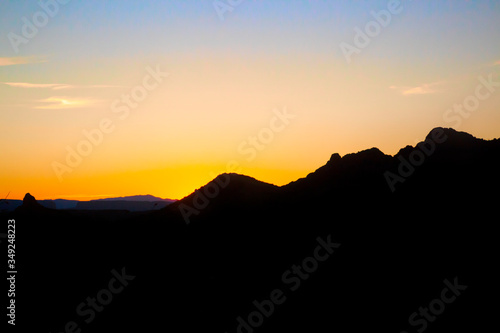 Wallpaper Mural Sunset in the desert Torontodigital.ca