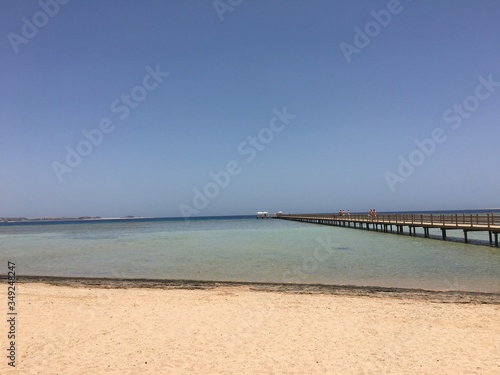 pier in the sea