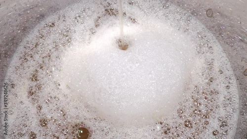making homemade beer from malt and hops