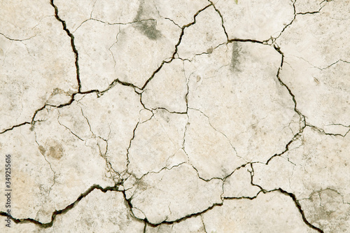 Cracks grunge texture earth background. Abstract dirty poster for design.