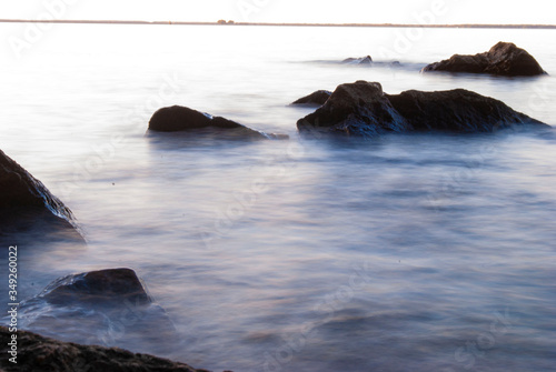 sea, ocean, water, beach, landscape, sky, coast, nature, blue