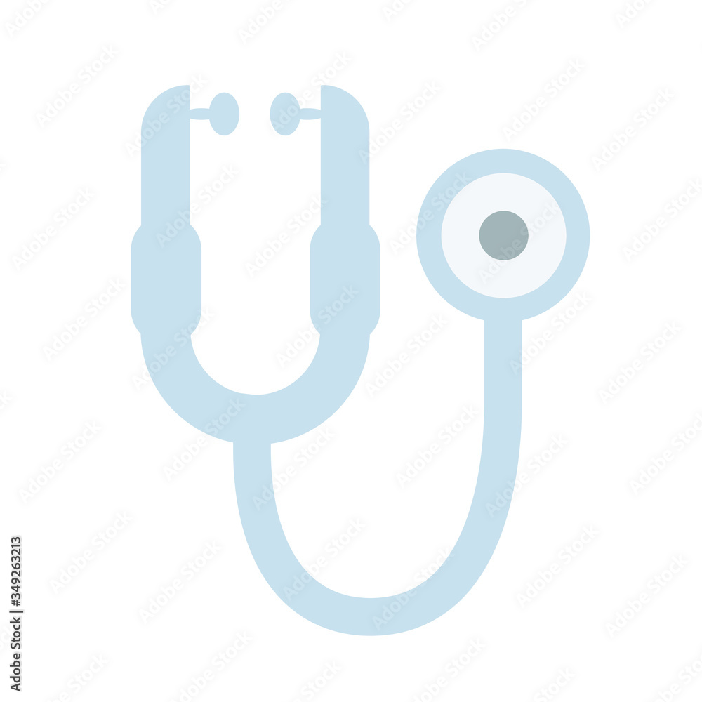 stethoscope on blue background stethoscope on blue background