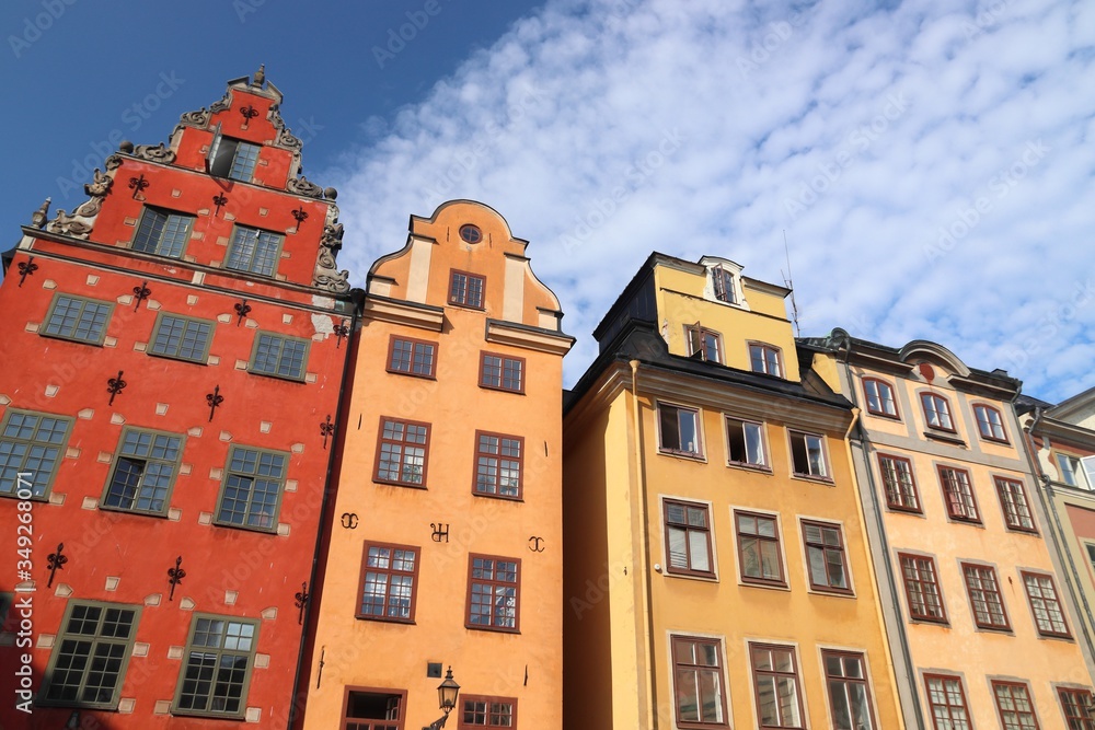 Fototapeta premium Stockholm Stortorget square
