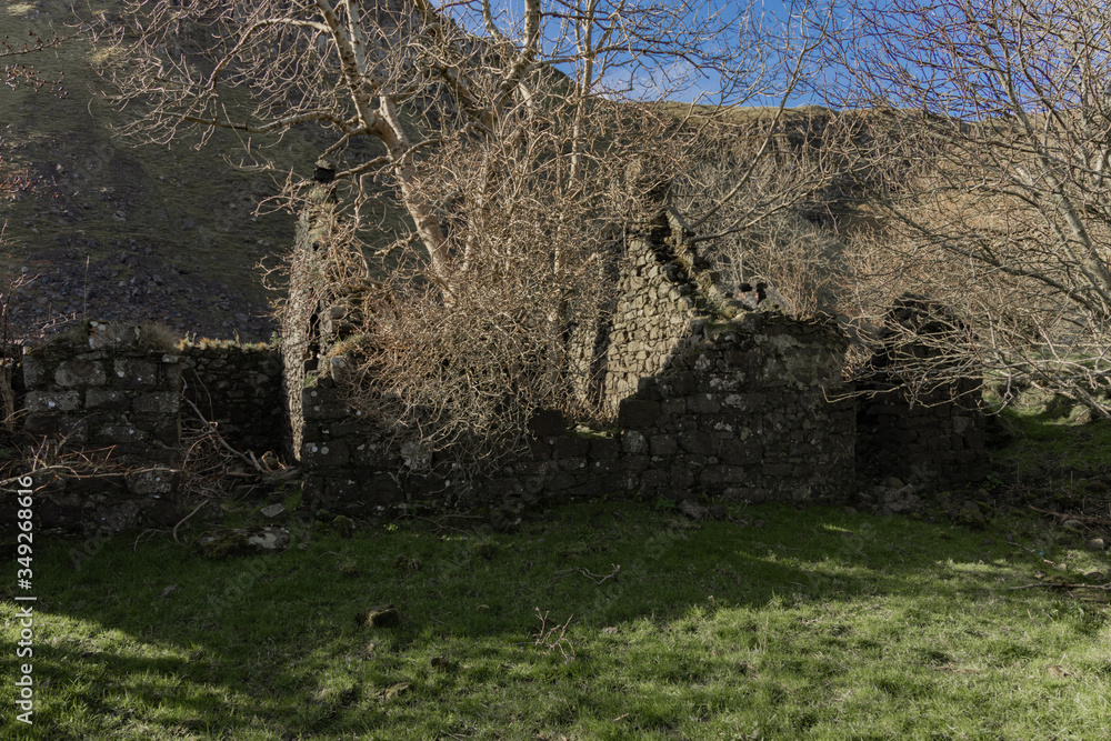 The lost and hidden village of Galboly on the Antrim coast road