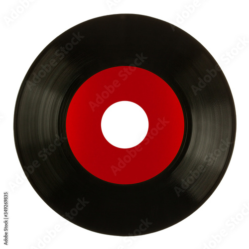 Płyta winylowa, singiel 45 rpm.