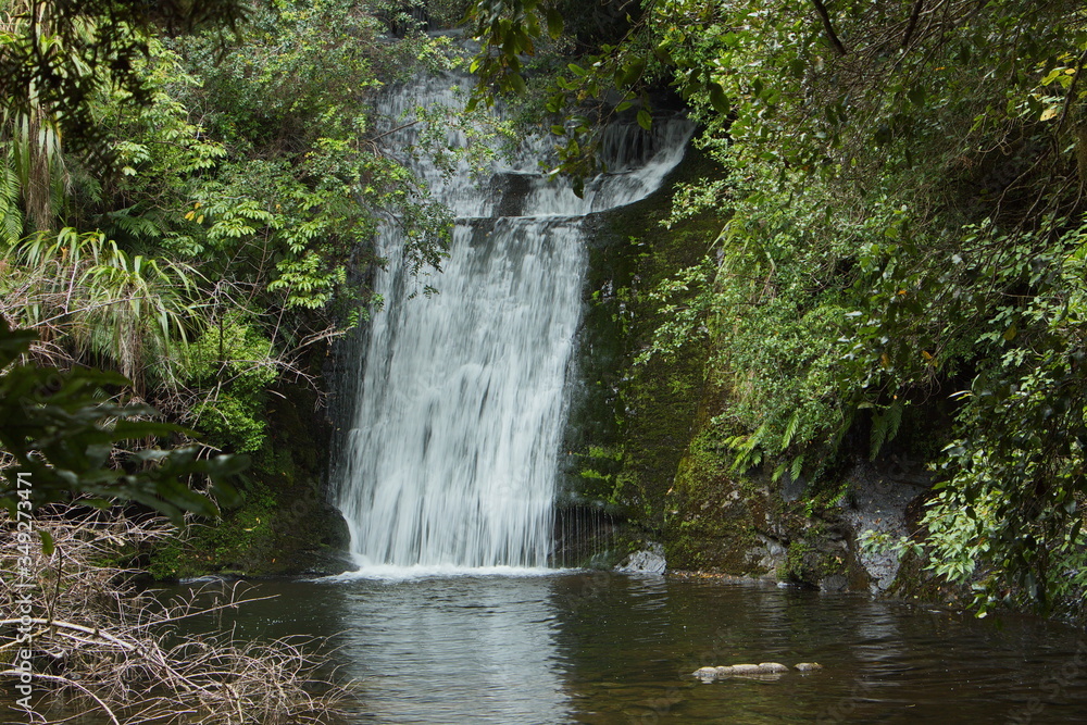 Waterfall on Hinerau Track at Lake Waikaremoana,Hawke's Bay on North Island of New Zealand
Waterfall on Hinerau Track at Lake Waikaremoana,Hawke's Bay on North Island of New Zealand