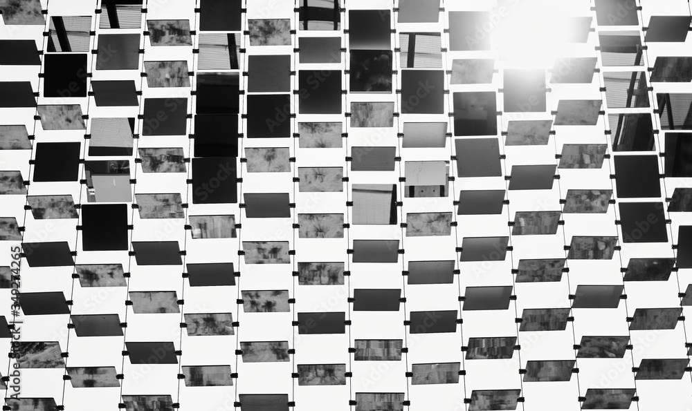 Fototapeta premium Abstract background of the mirrors