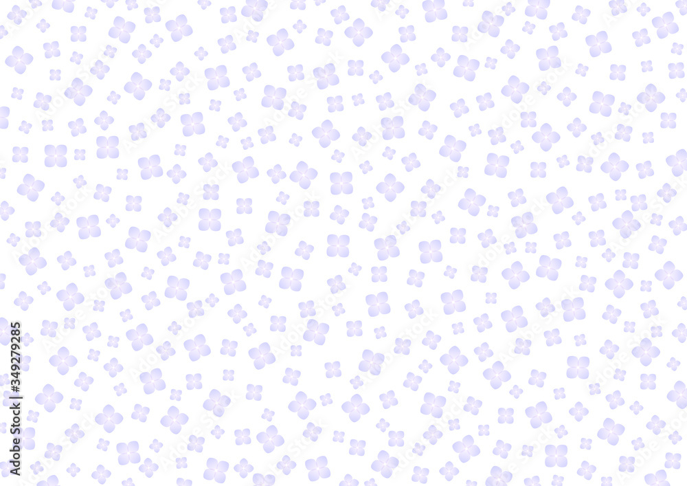 紫陽花の背景 紫陽花の背景