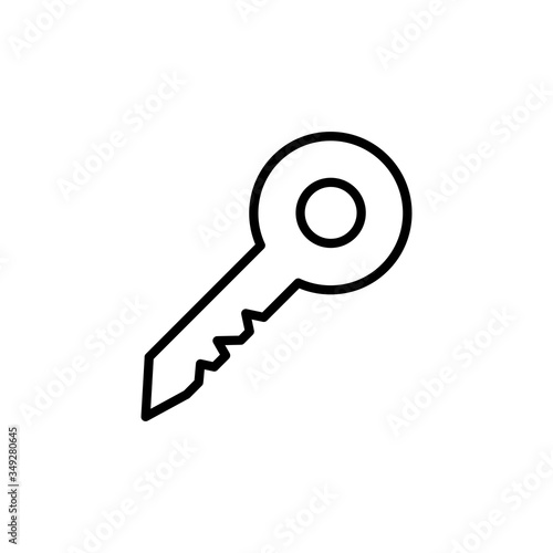 Key Icon Design Vector Template