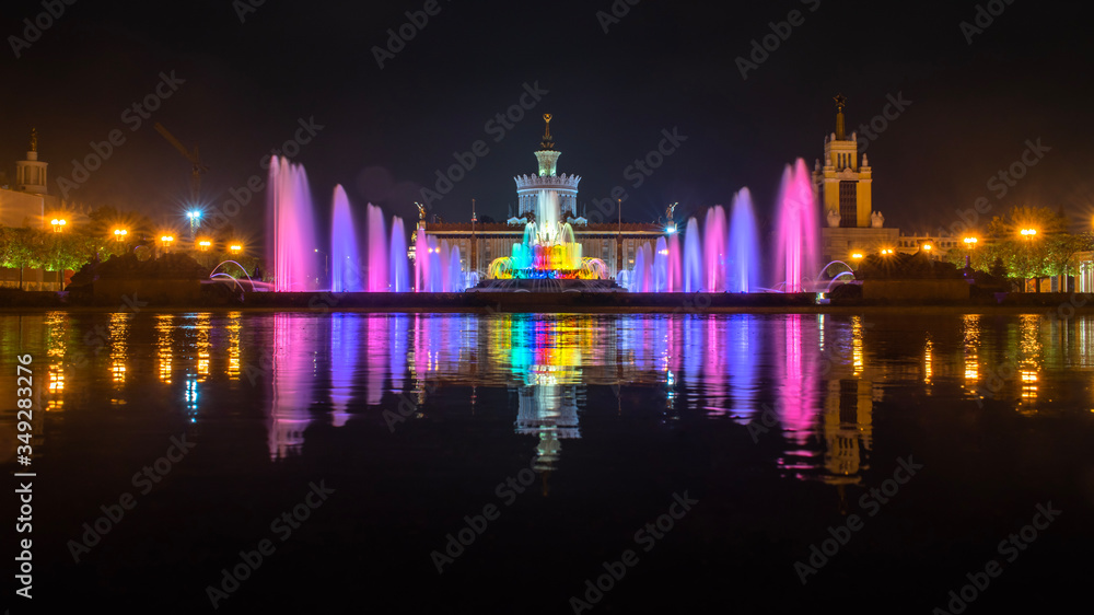 Obraz premium cathedral in the night