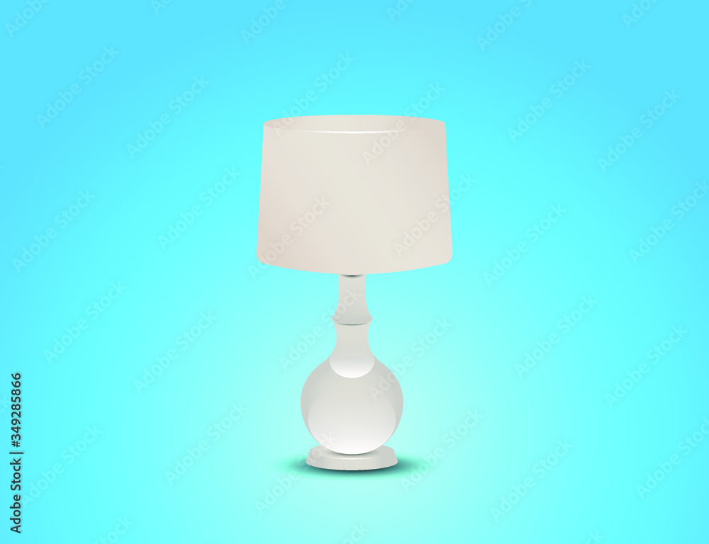 lamp on a white background lamp on a white background