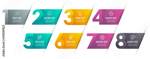 Vector infographic template