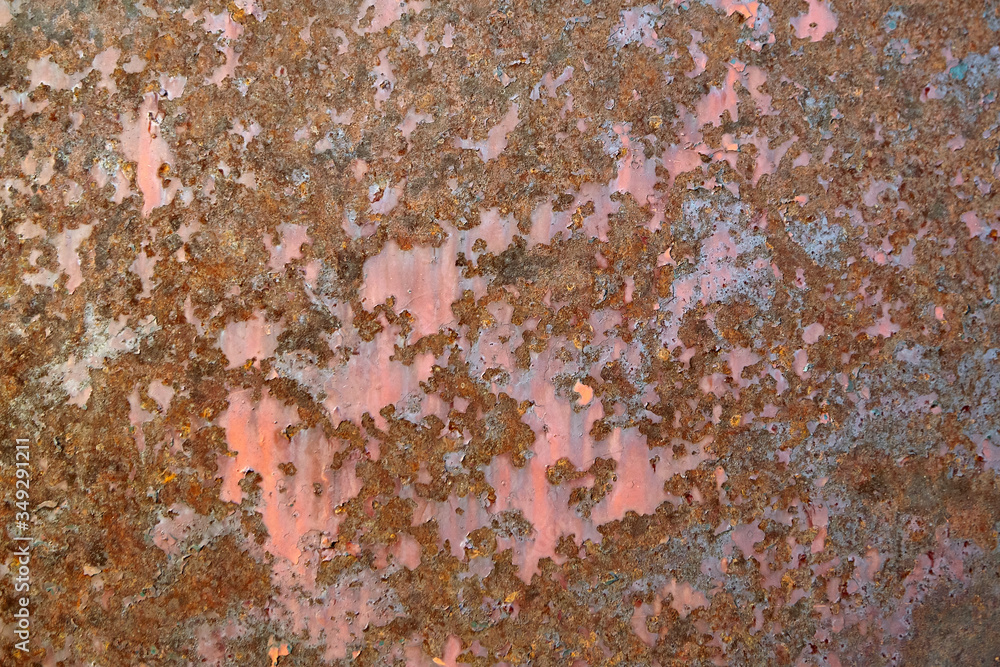 Rust red metal texture background Rust red metal texture background