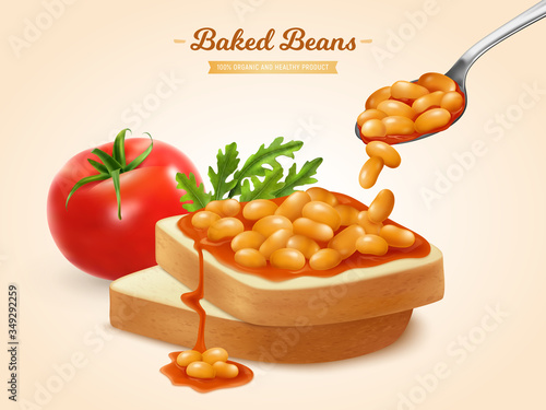 Baked Beans Sandwich 