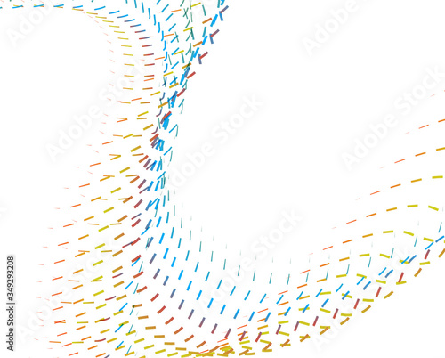 Abstract background blend wave line design for Wallpaper, Banner, Background, Card, Book Illustration, landing page