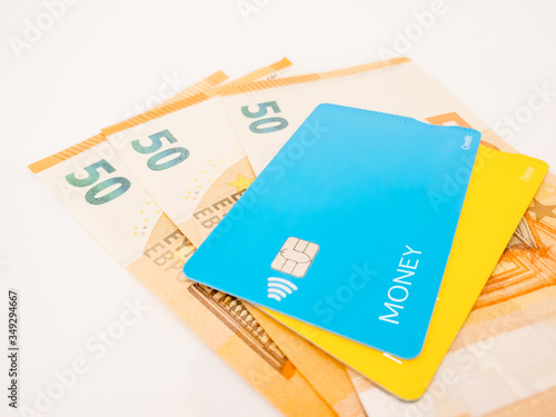 credit cards and money