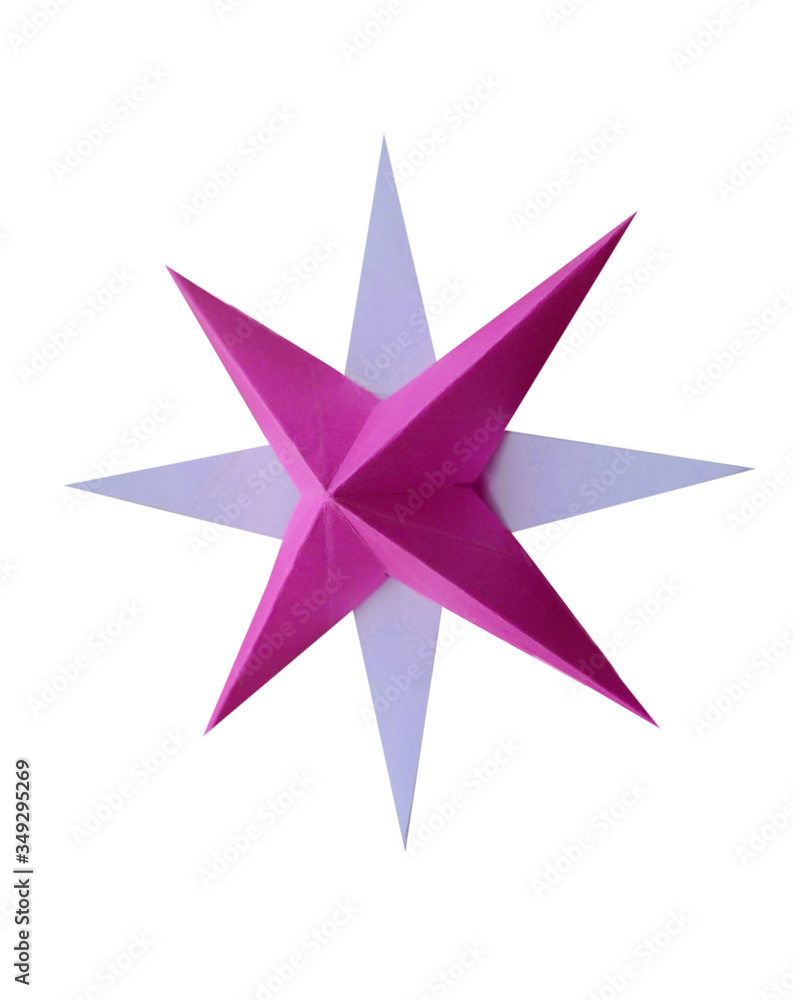 Fototapeta premium An origami wishing star