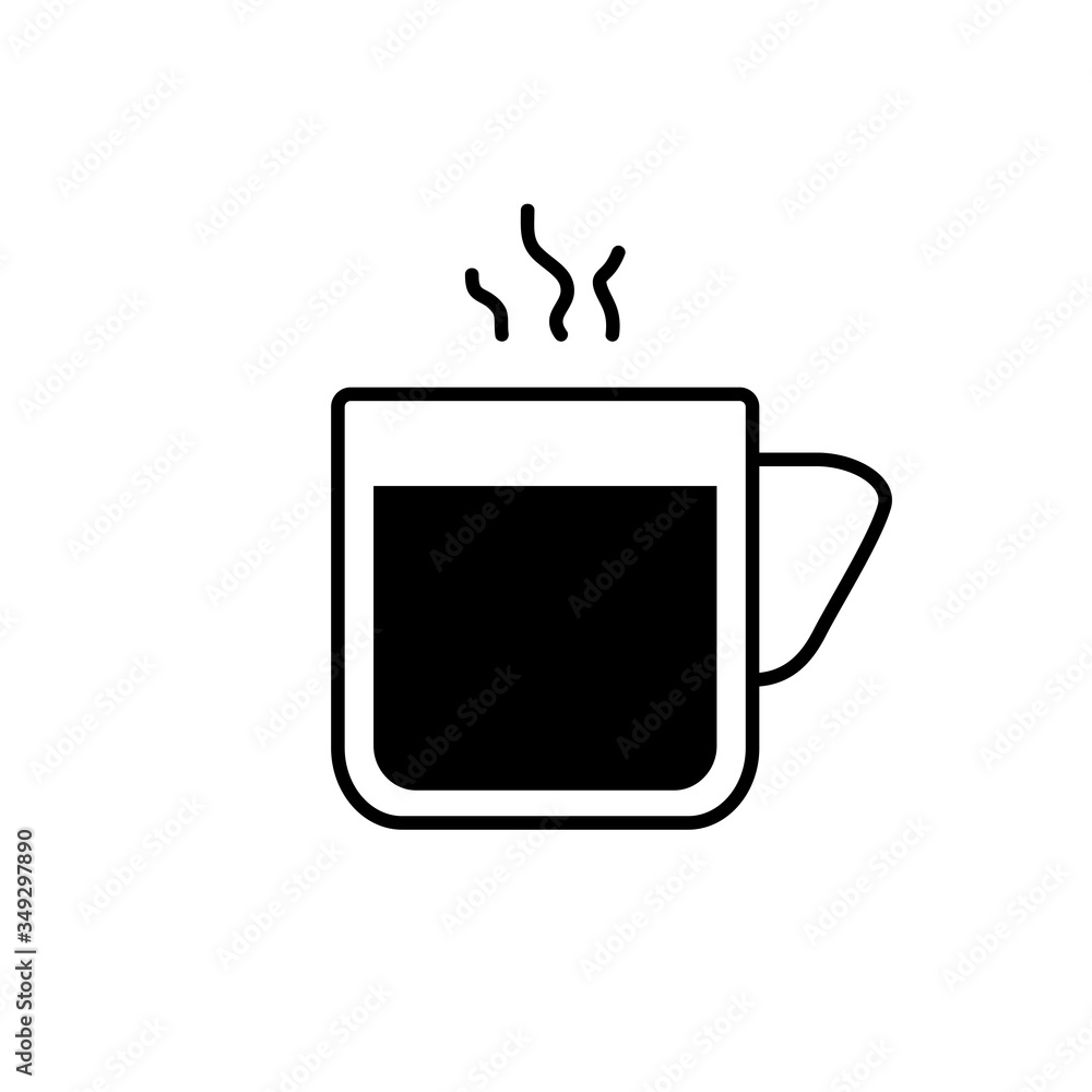 Drinking Glass Water Icon Design Vector Template Drinking Glass Water Icon Design Vector Template