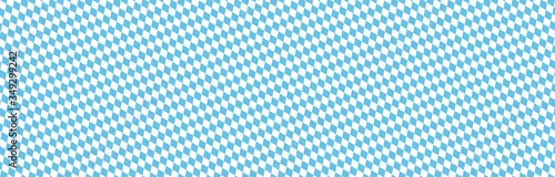 seamless blue white checkered Oktoberfest 2020 background