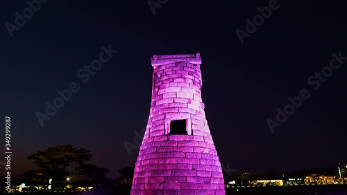 ancient, architecture, asia, astronomical, bricks, building, cheomseongdae, colorful, colors, colours, cultural, culture, dark, dusk, education, evening, famous, gyeongju, heritage, historic, historic photo