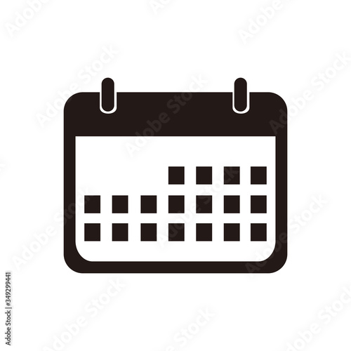 Calendar icon vector illustration symbol