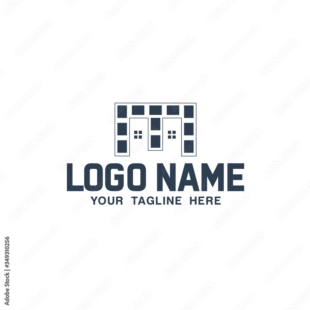 Real Estate Company Vector Logo Design Real Estate Company Vector Logo Design