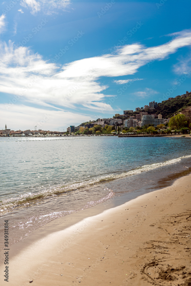 Sea Old town Budva Montenegro travel journey trip recreation summer spring