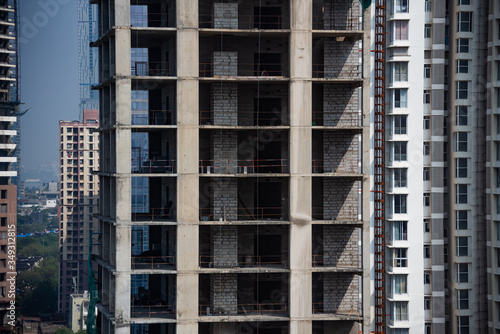 Construction side in Mumbai