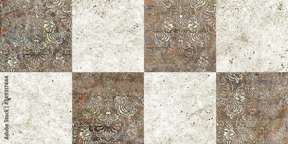 custom made wallpaper toronto digitalWall Decor for interior home decoration, Ceramic Tile Design. it can be used for ceramic tile, wallpaper, linoleum, backdrop, coverpage, poster, textile, web page background - Illustration