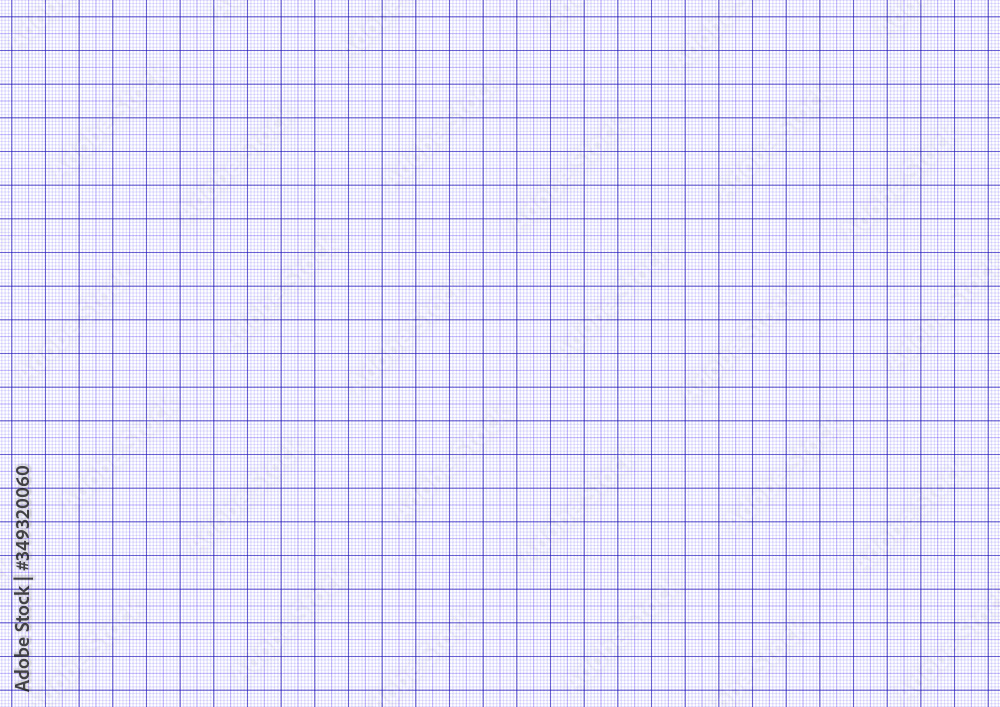 A3 size graph paper Blue lines and grid lines 20 pixels apart