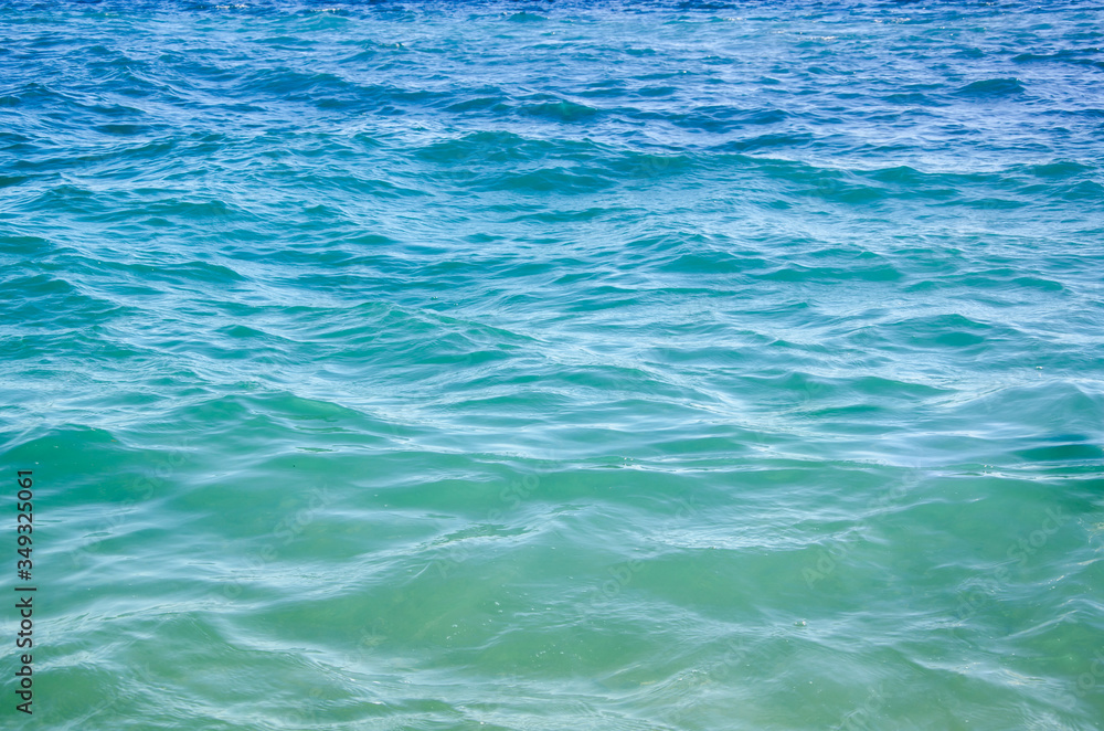 Tropical seascape background colorful surface of water Tropical seascape background colorful surface of water