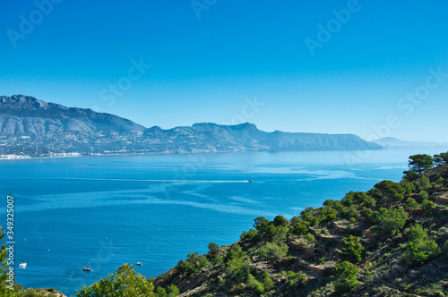 VIEW OF THE ALBIR BAY FROM ICE SAW,ALBIR I,SPAIN