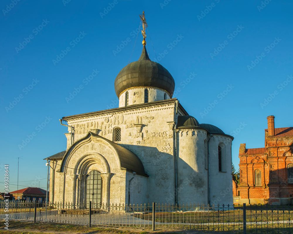 Cathedral of Saint George in Yuryev-Polsky. Vladimir oblast. Russia