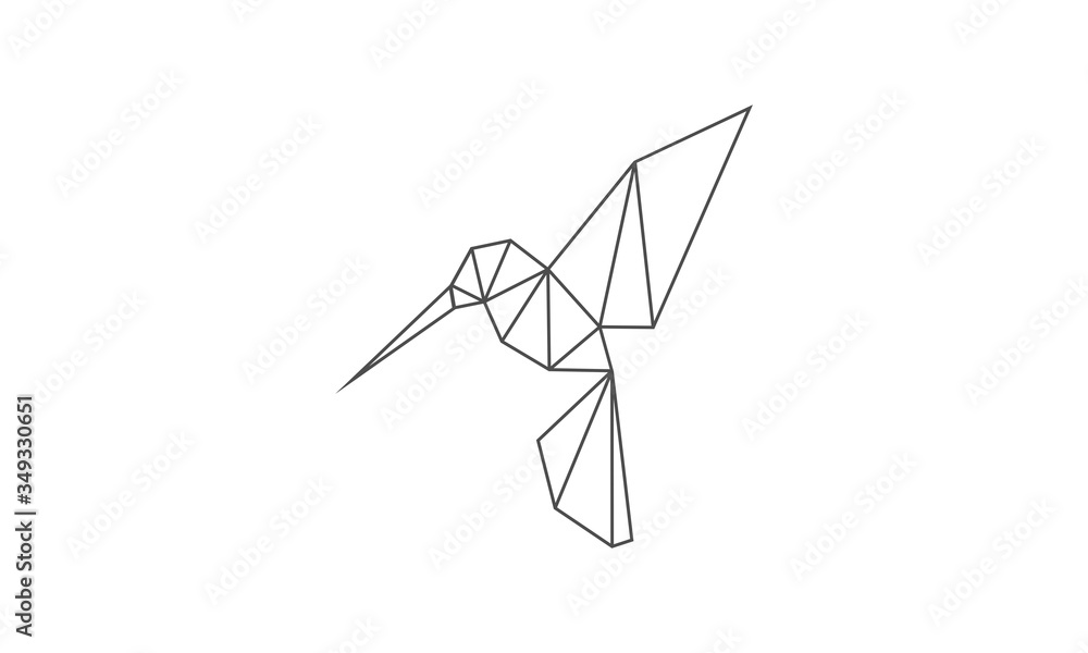 bird, abstrack, humming, h, line, black, icon, abstract