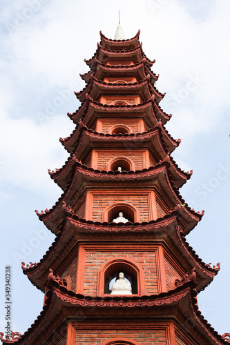 Templo Pagoda en Vietnam Asia