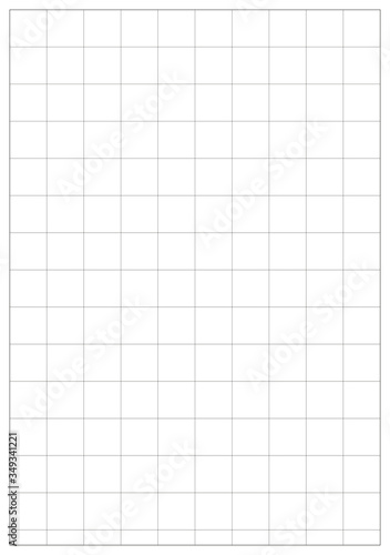 Blueprint vector paper A5 sheet. Blank A5 with white corner bounding box. International paper A5 size standard. Vertical.