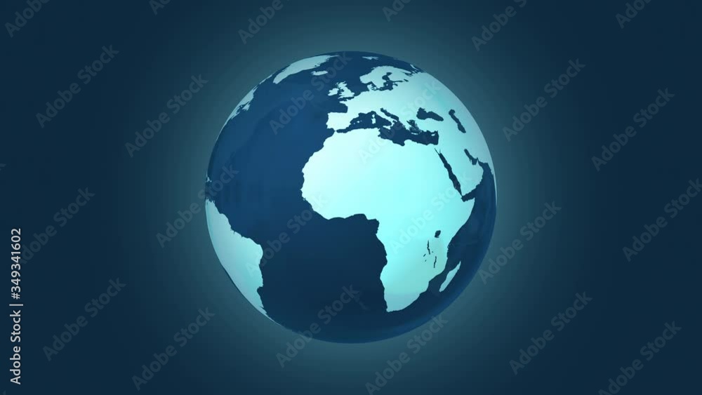 turning glass globe video background turning glass globe video background
