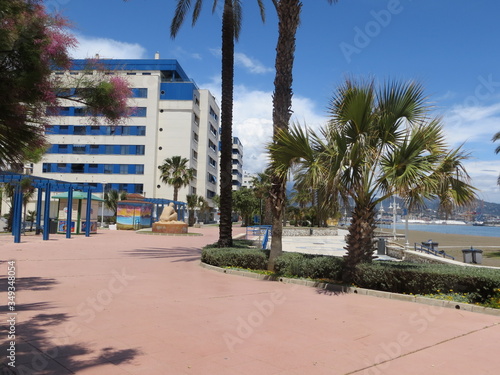 parks, city of children in spain, in the mediterranean