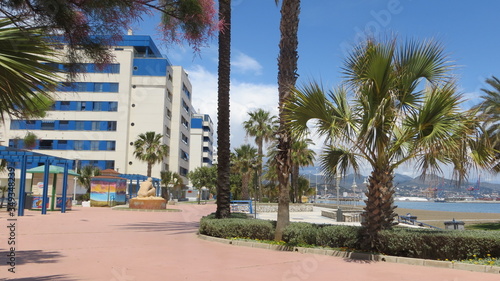parks, city of children in spain, in the mediterranean