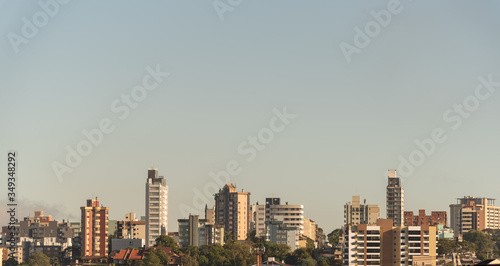 Partial view of the urban center of the city of Santa Maria in southern Brazil © Alex R. Brondani