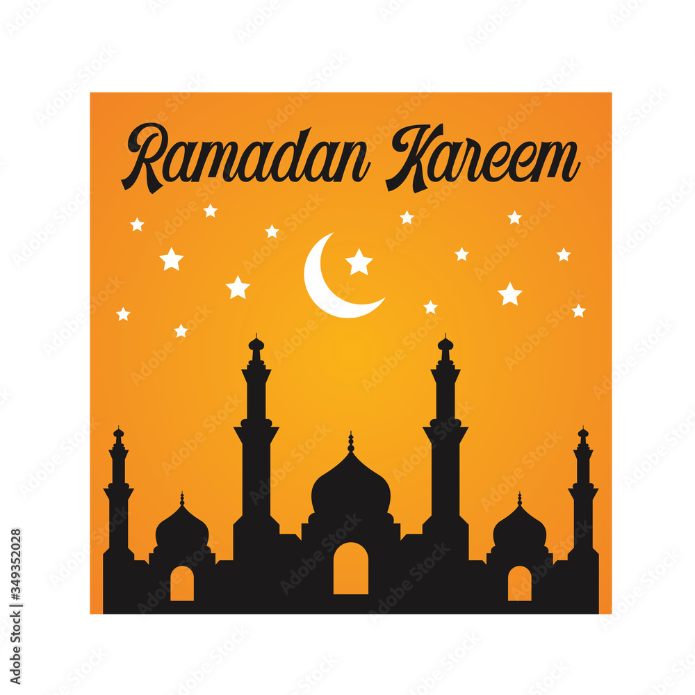 Ramadan Kareem Social Media Post Design Template