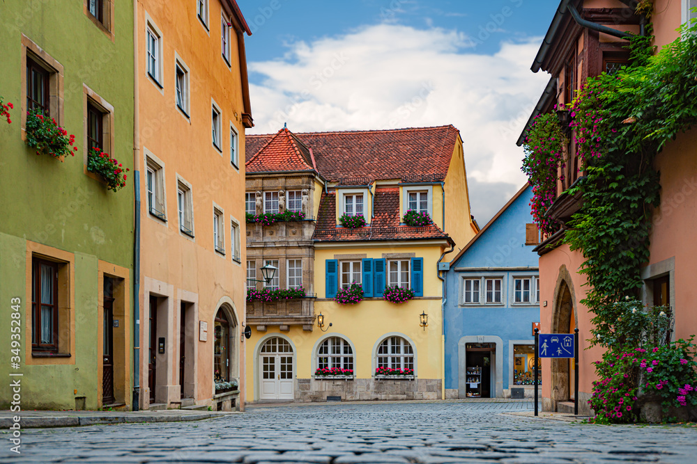 Rothenburg Ob Der Tauber city in Bavaria, Germany