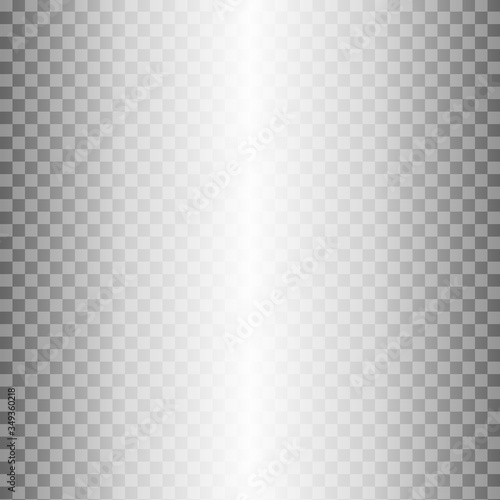 Silver background. Illustration of silvery gradation. Gradient background.                                                              